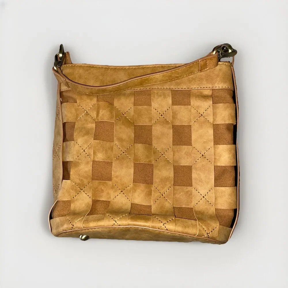 Joy Susan Hobo Bag Weaved Small Brown‎